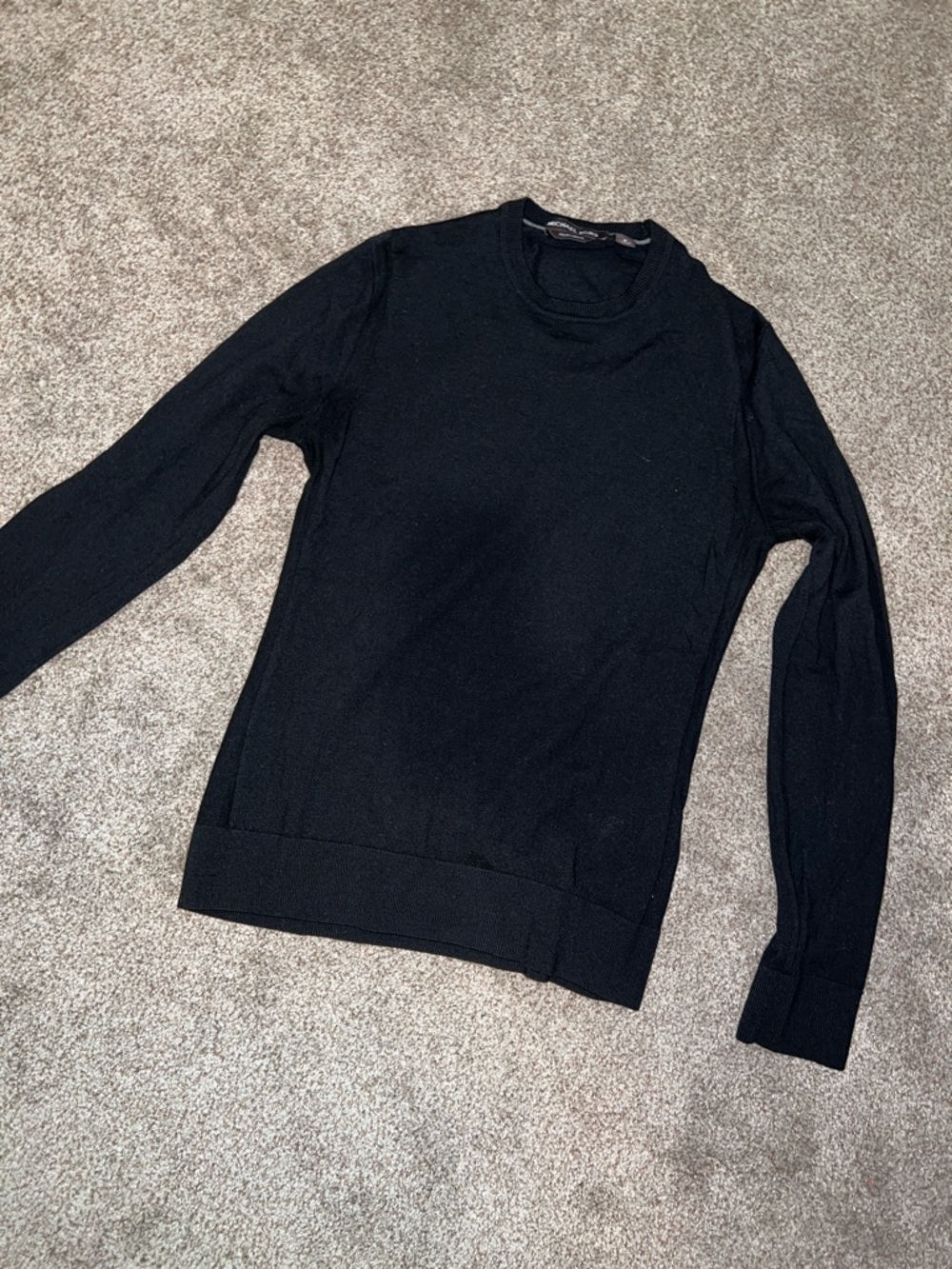 Michael Kors Classic Black Crewneck Sweater
